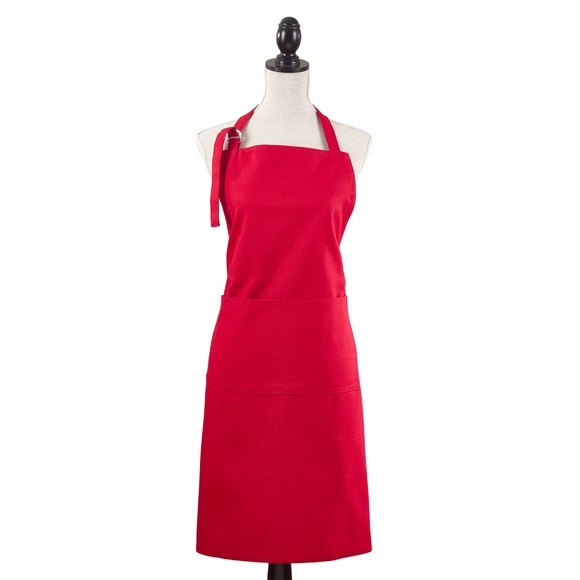 100% Cotton Denim Apron Full Length (CHOOSE COLOR), 28x35 - Picture 8 of 8